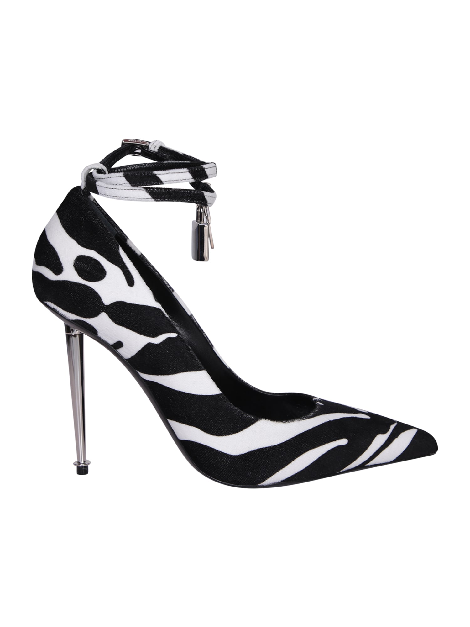 Tom Ford Zebra Motif Leather Pumps