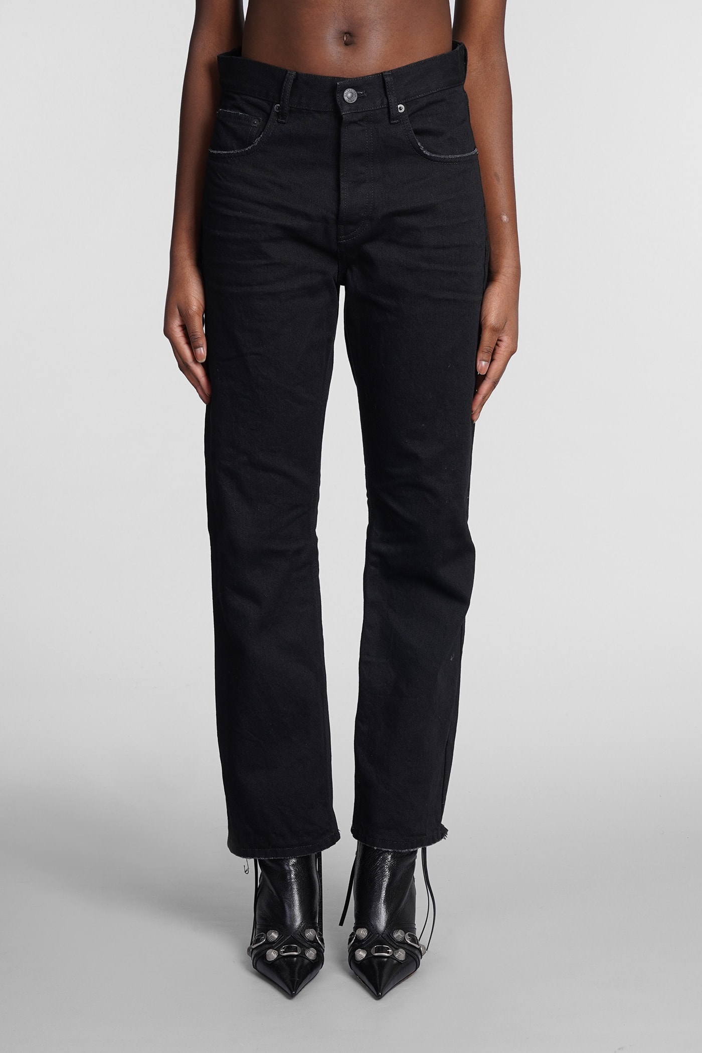 Balenciaga Jeans In Black Denim