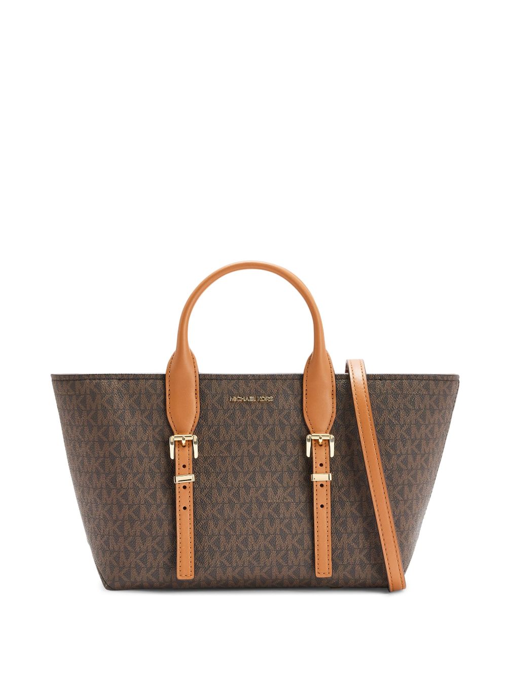 Michael Kors Moore 小号手提包 - 褐色