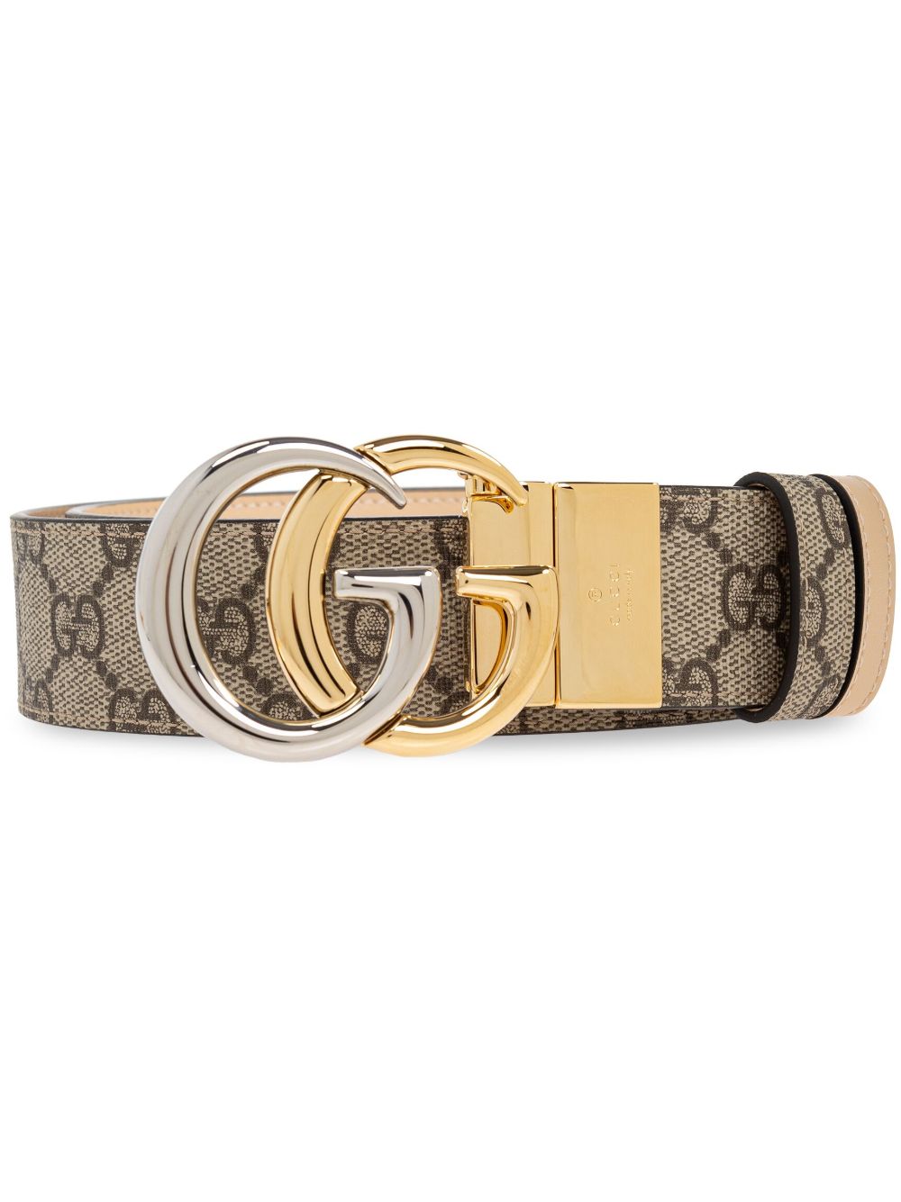 Gucci GG 腰带 - 褐色