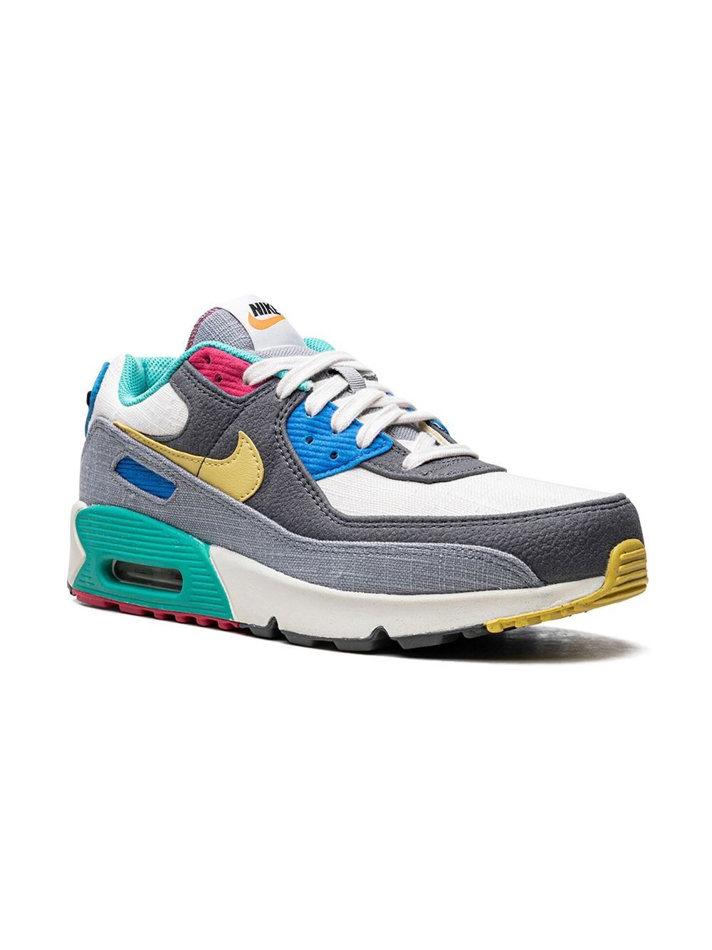 Nike Kids Air Max 90 低帮运动鞋 - 灰色