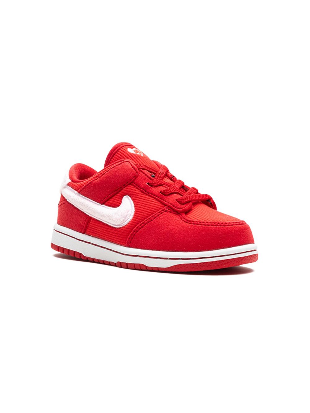 Nike Kids Dunk Low Valentine's Day Solemates 运动鞋 - 红色