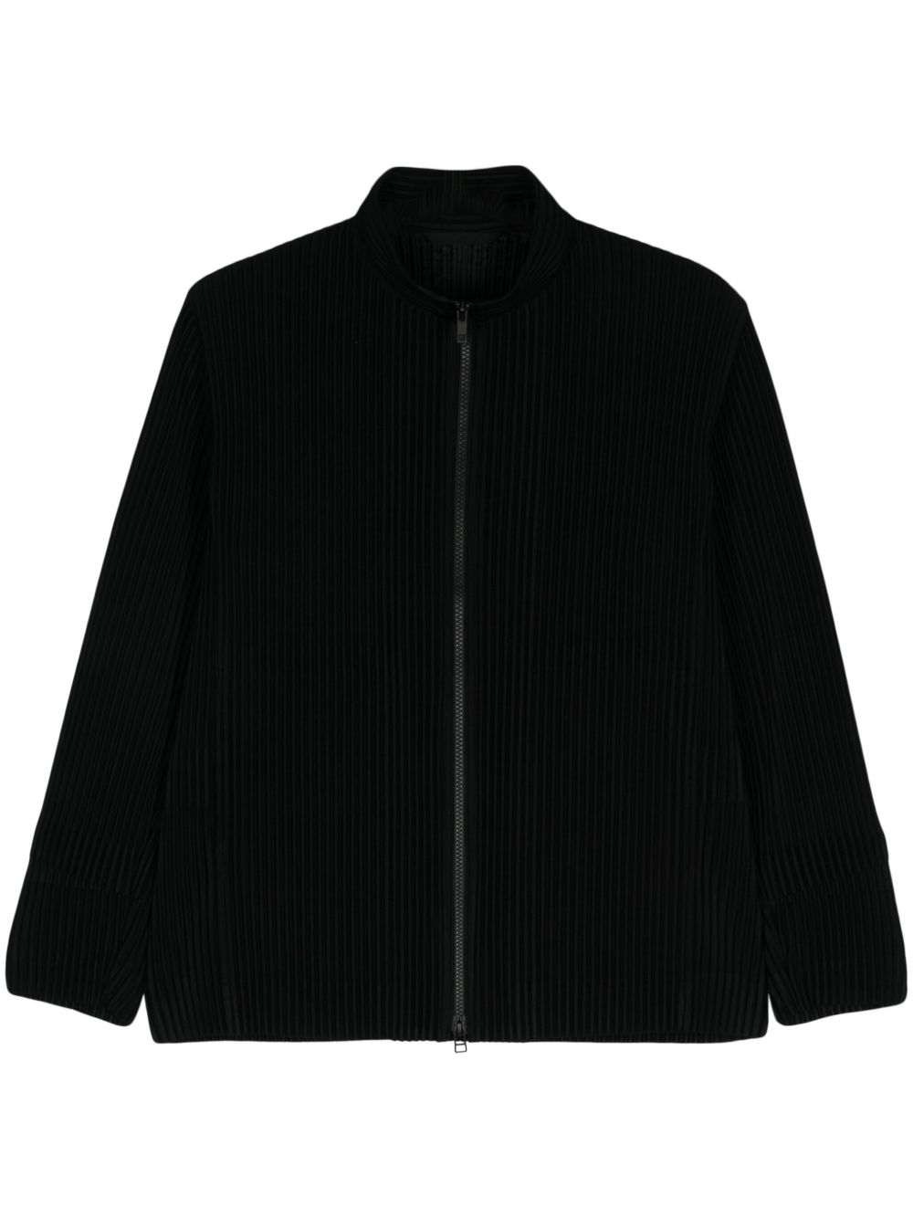 Homme Plissé Issey Miyake Cargo 细褶夹克 - 黑色