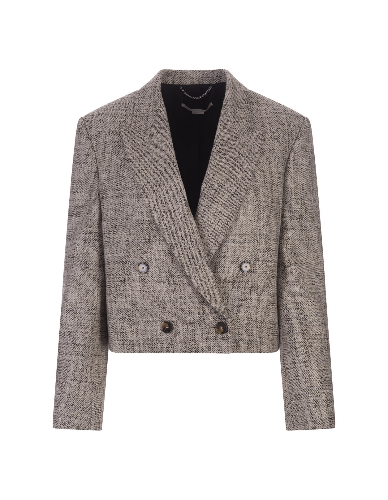 Stella McCartney Double-breasted Short Wide Blazer