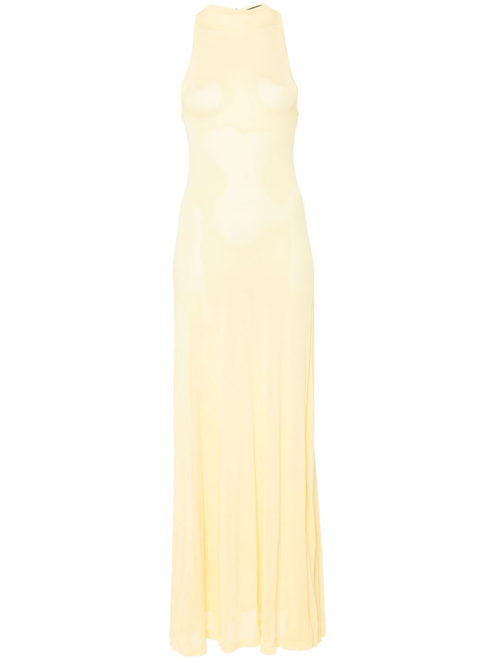 Jacquemus La Robe Maille Sculta 连衣裙 - 黄色