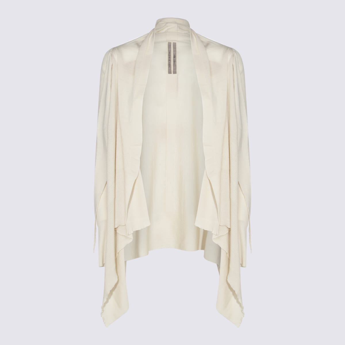 Rick Owens White Cotton Knitwear