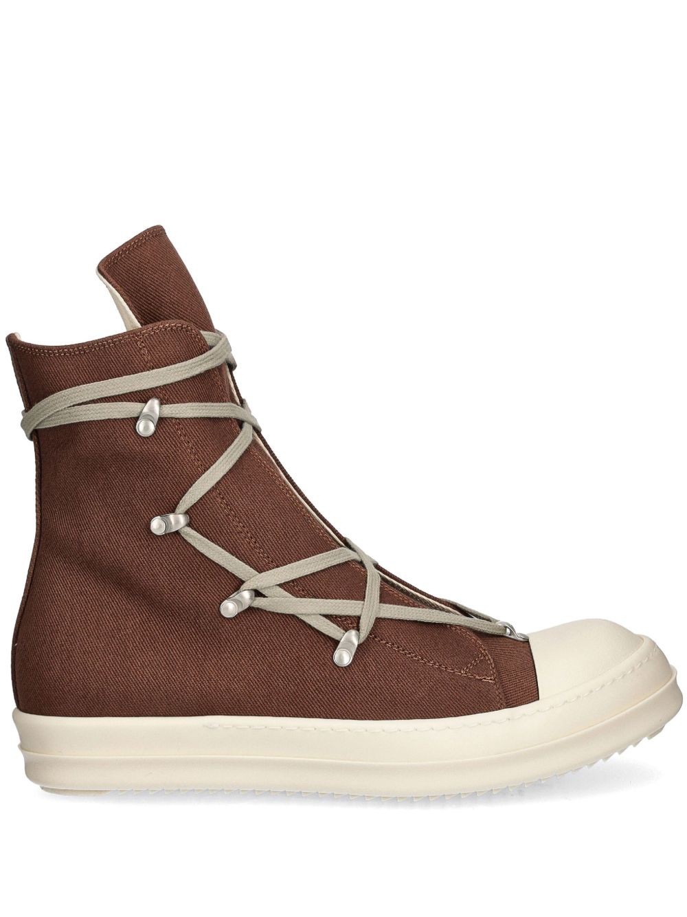 Rick Owens DRKSHDW Hexa High 运动鞋 - 褐色