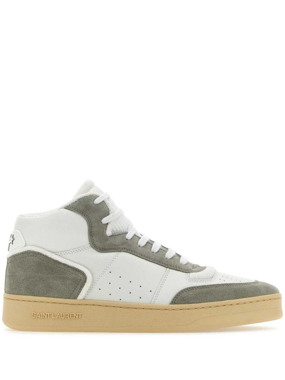 Saint Laurent SL/80 高帮运动鞋 - 白色
