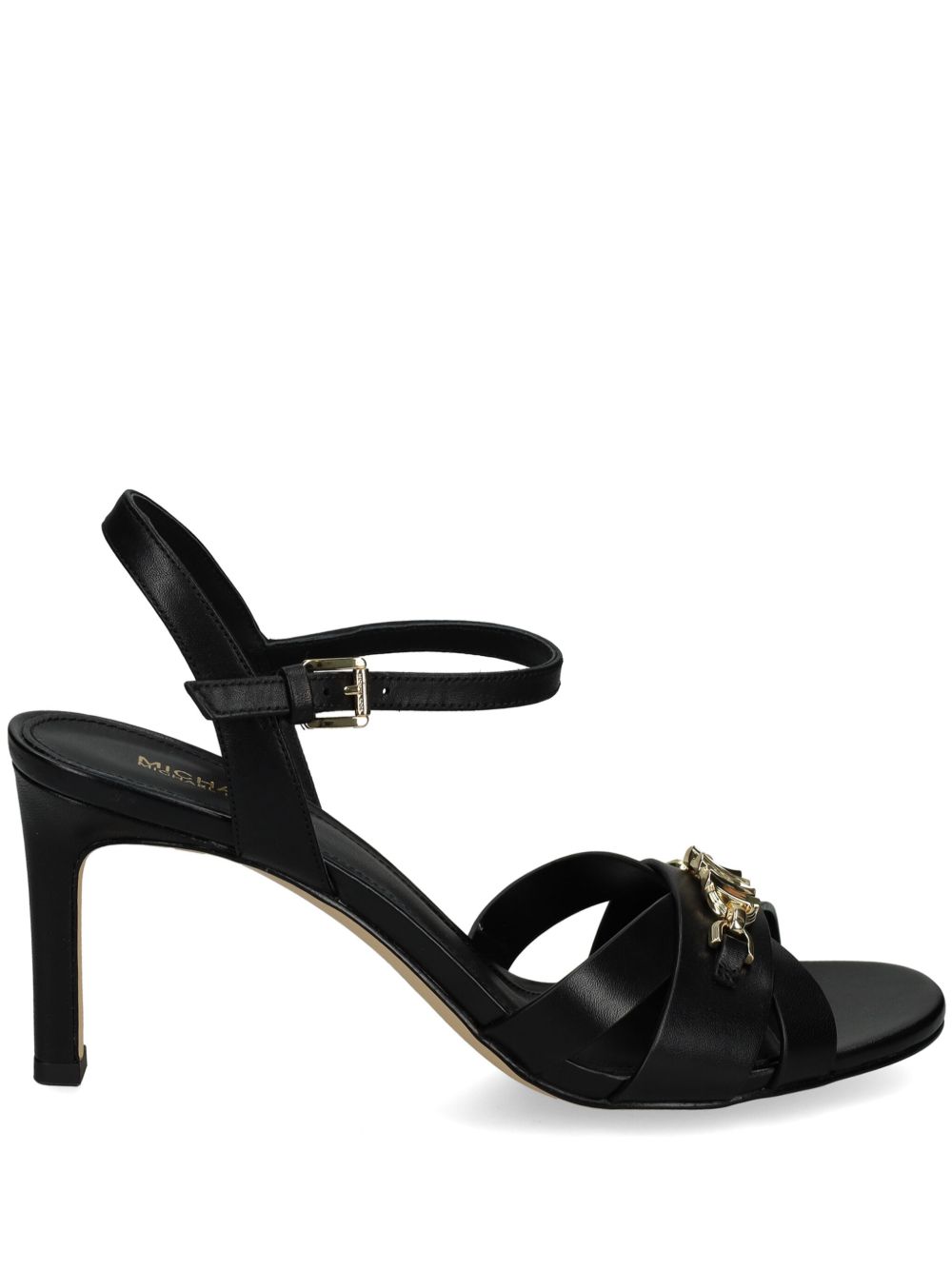 Michael Michael Kors Empire Tiffanie 高跟凉鞋（8厘米） - 黑色