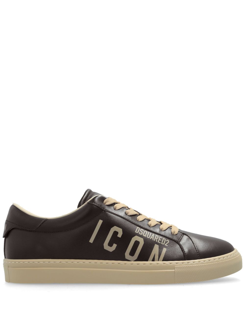 DSQUARED2 Icon 运动鞋 - 褐色