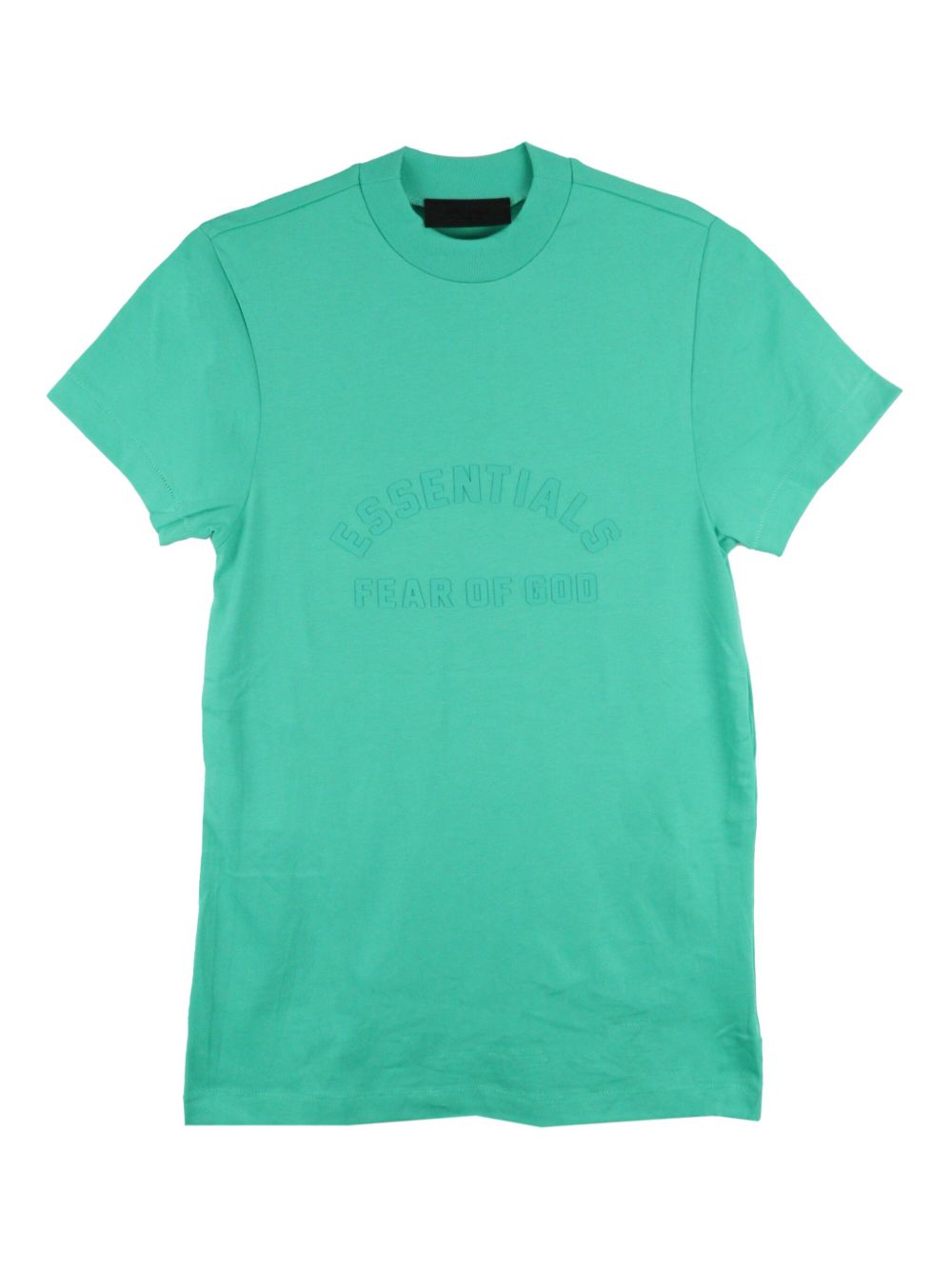 FEAR OF GOD ESSENTIALS KIDS logo压纹迷你连衣裙 - 绿色