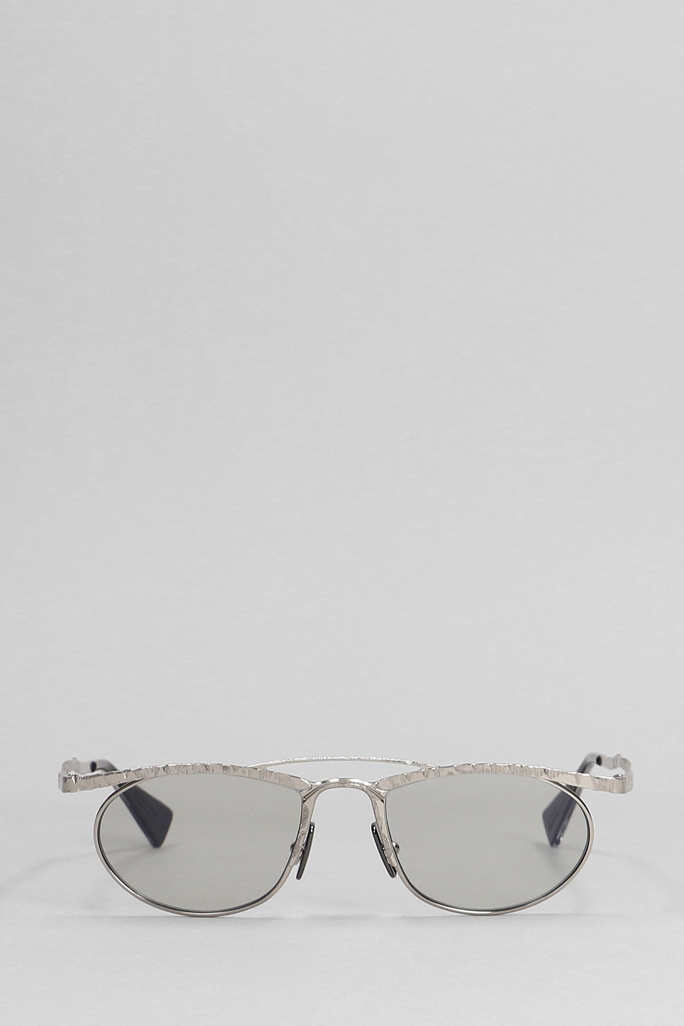 Kuboraum H52 Sunglasses In Silver Metal Alloy