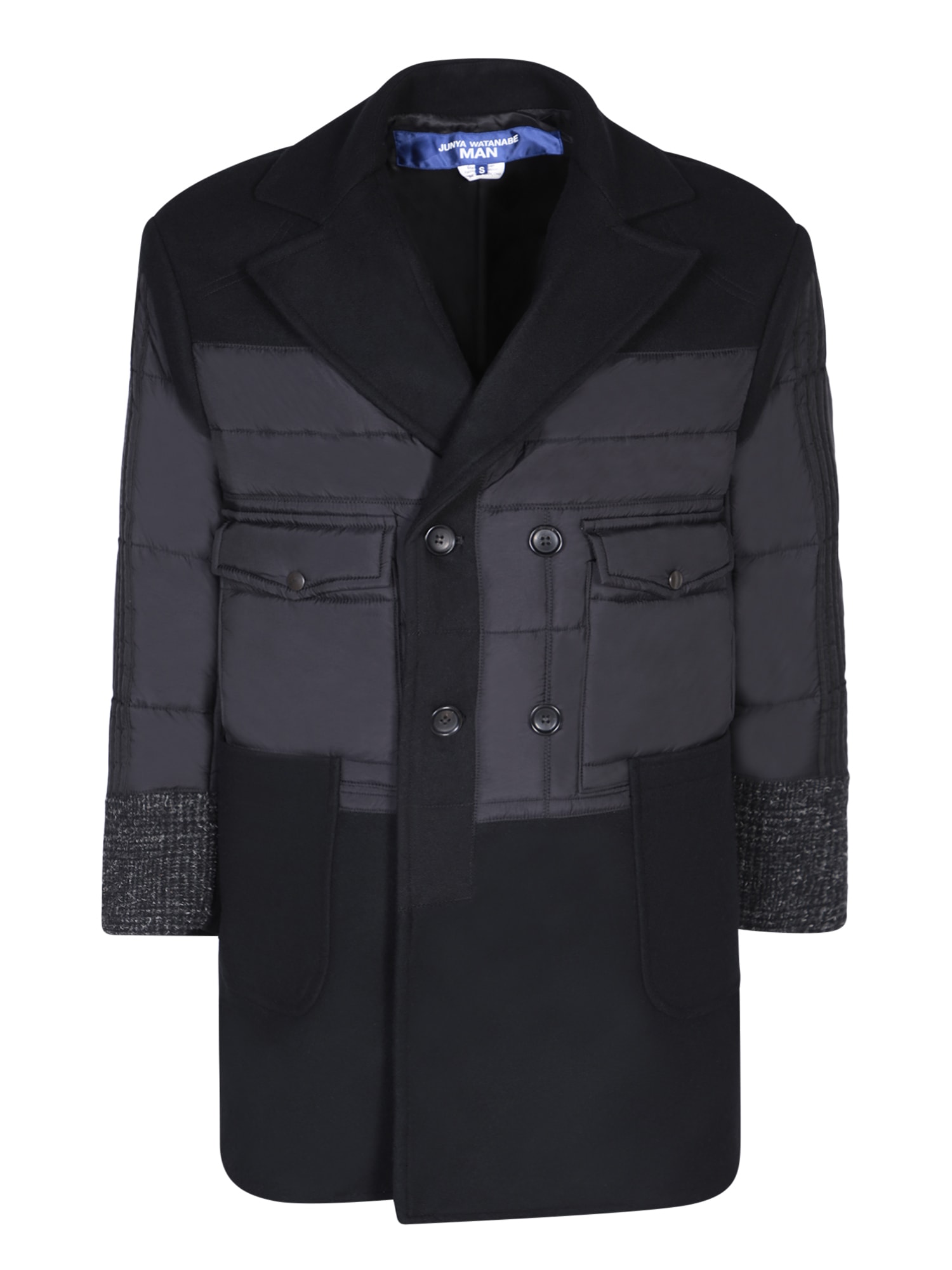 Junya Watanabe 拼接黑色外套
