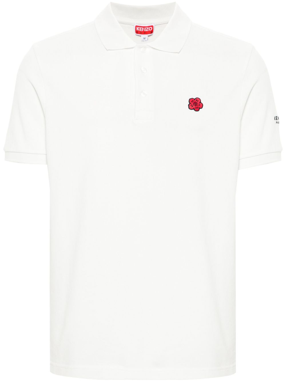Kenzo Boke Flower 棉polo衫 - 白色