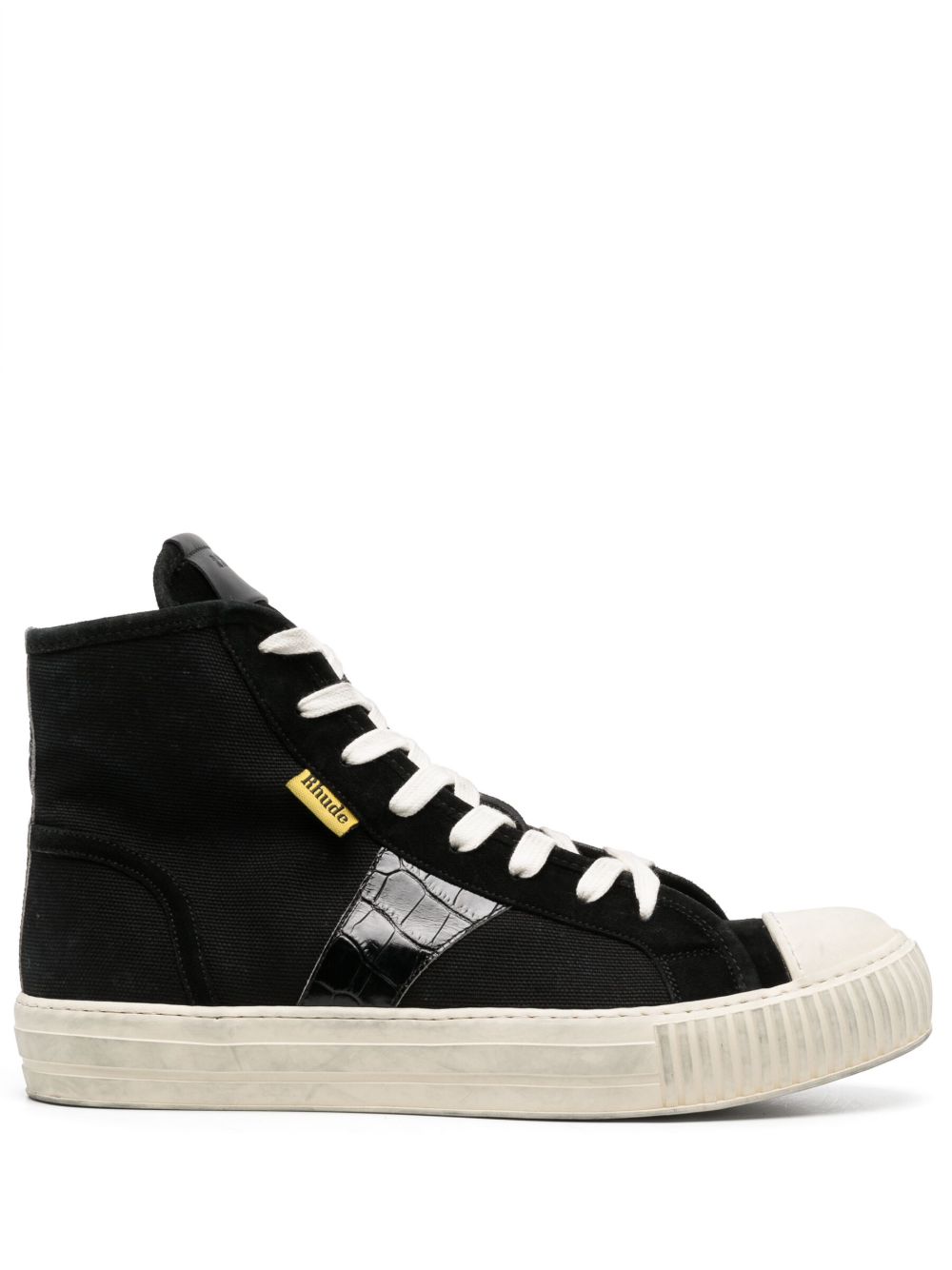 RHUDE Bel Airs 高帮运动鞋 - 黑色