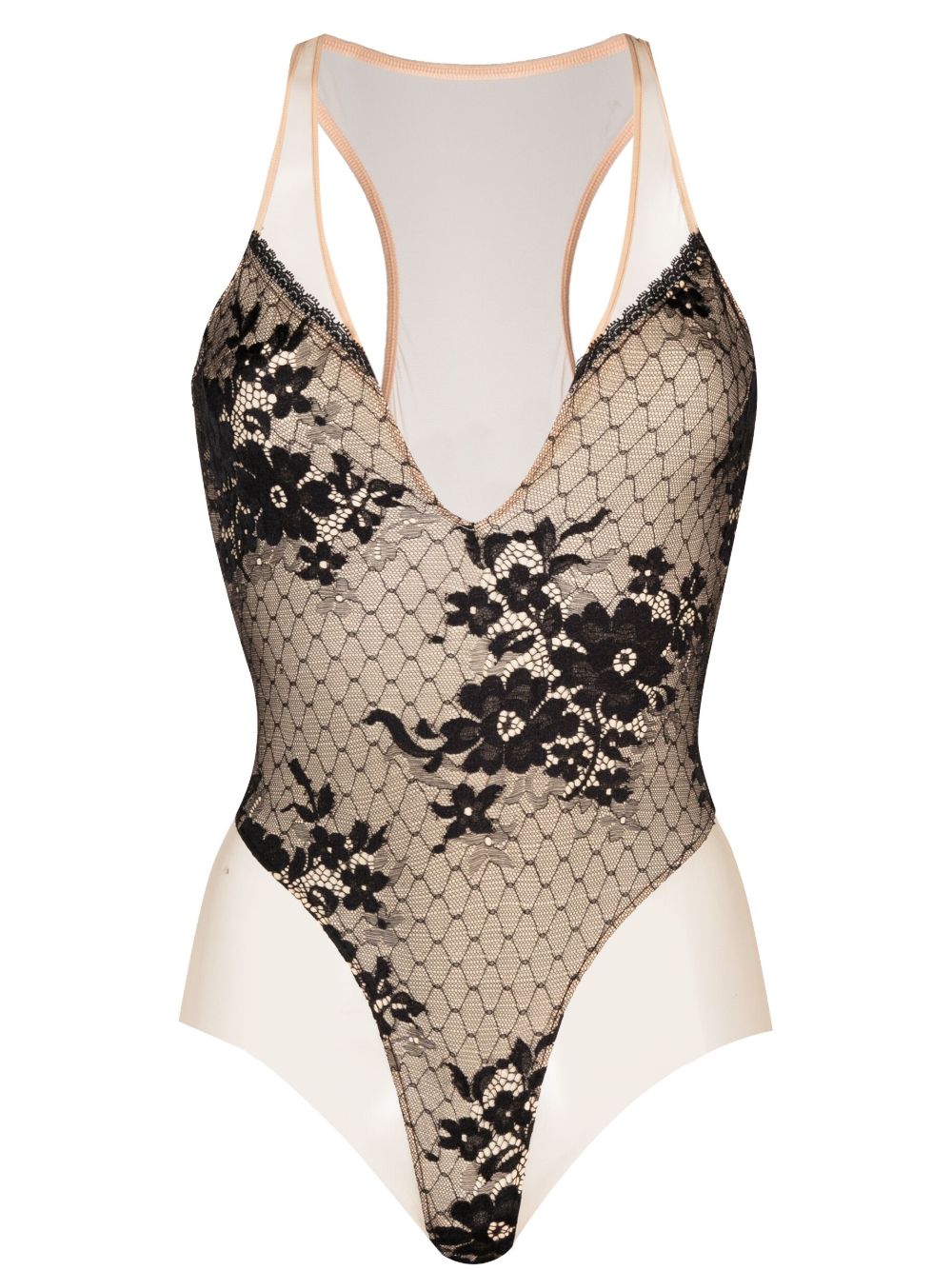 Wolford x N21 Monica 连体紧身衣 - 中性色