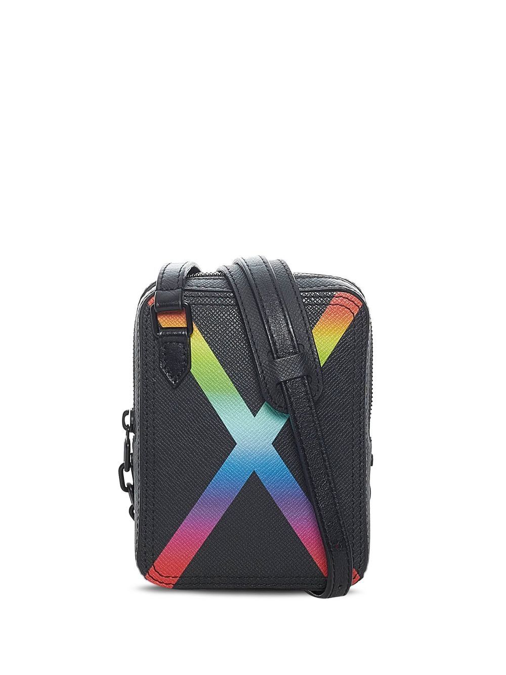 Louis Vuitton Pre-Owned Danube Rainbow Taga 斜挎包（2019年典藏款） - 黑色