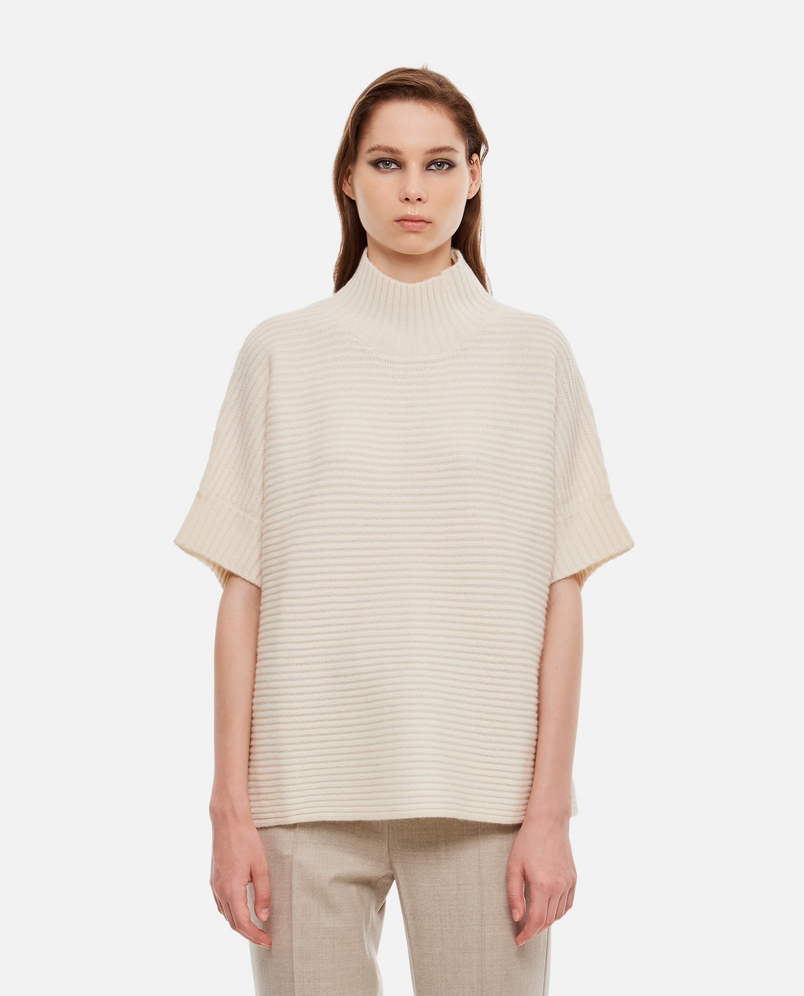 Max Mara 短袖高领毛衣