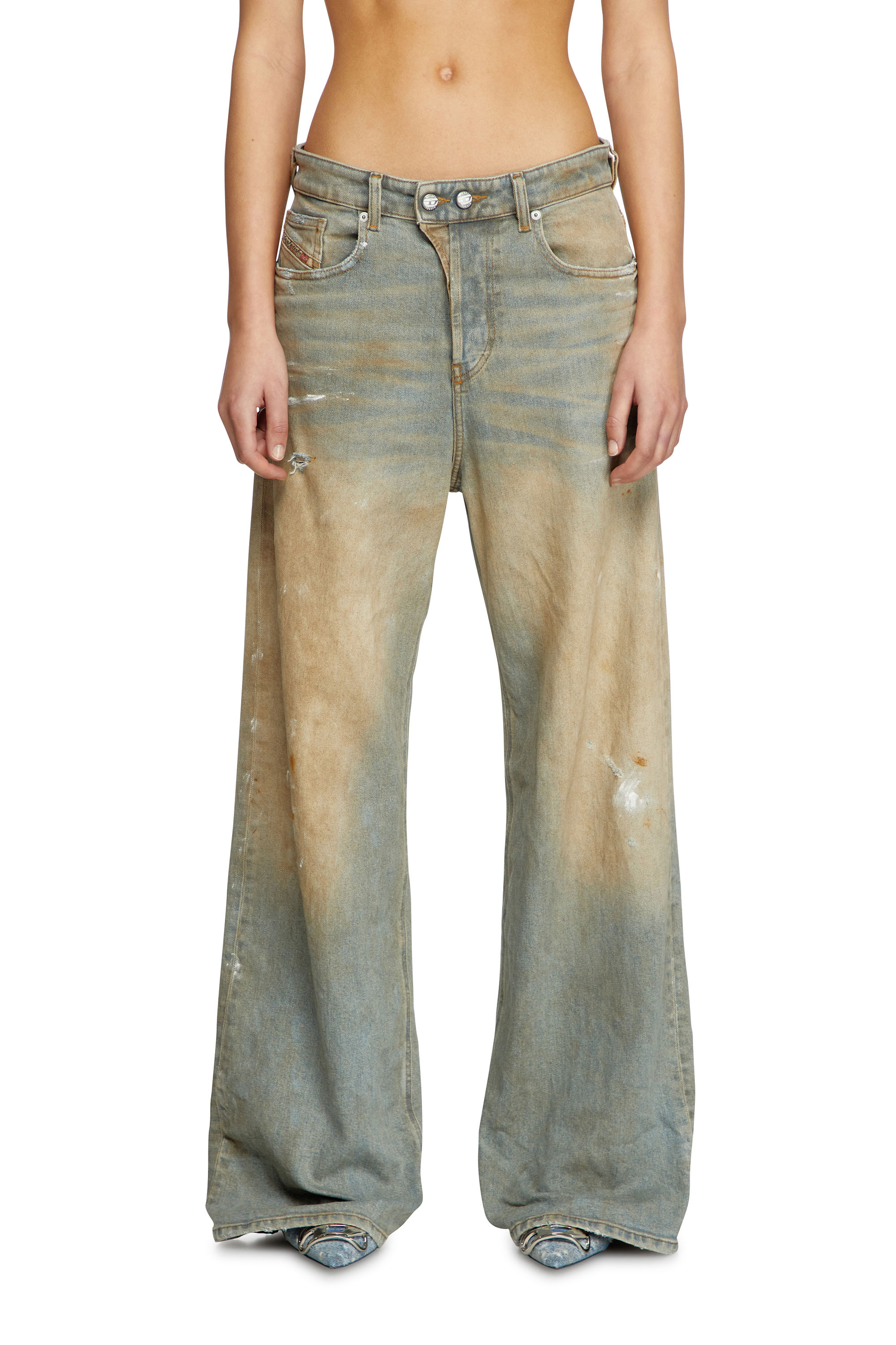 Diesel - Relaxed Jeans - 1996 D-Sire - Jeans - Woman - Blue