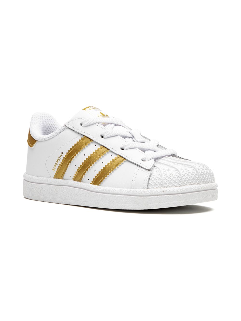 adidas Kids Superstar I 板鞋 - 白色