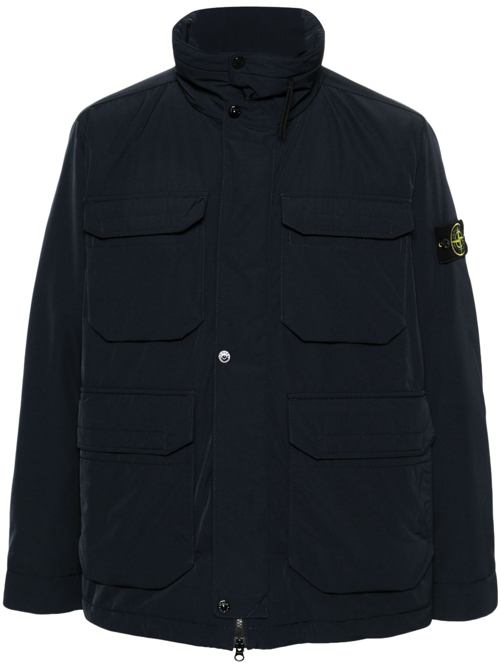 Stone Island 罗盘徽章夹克 - 蓝色