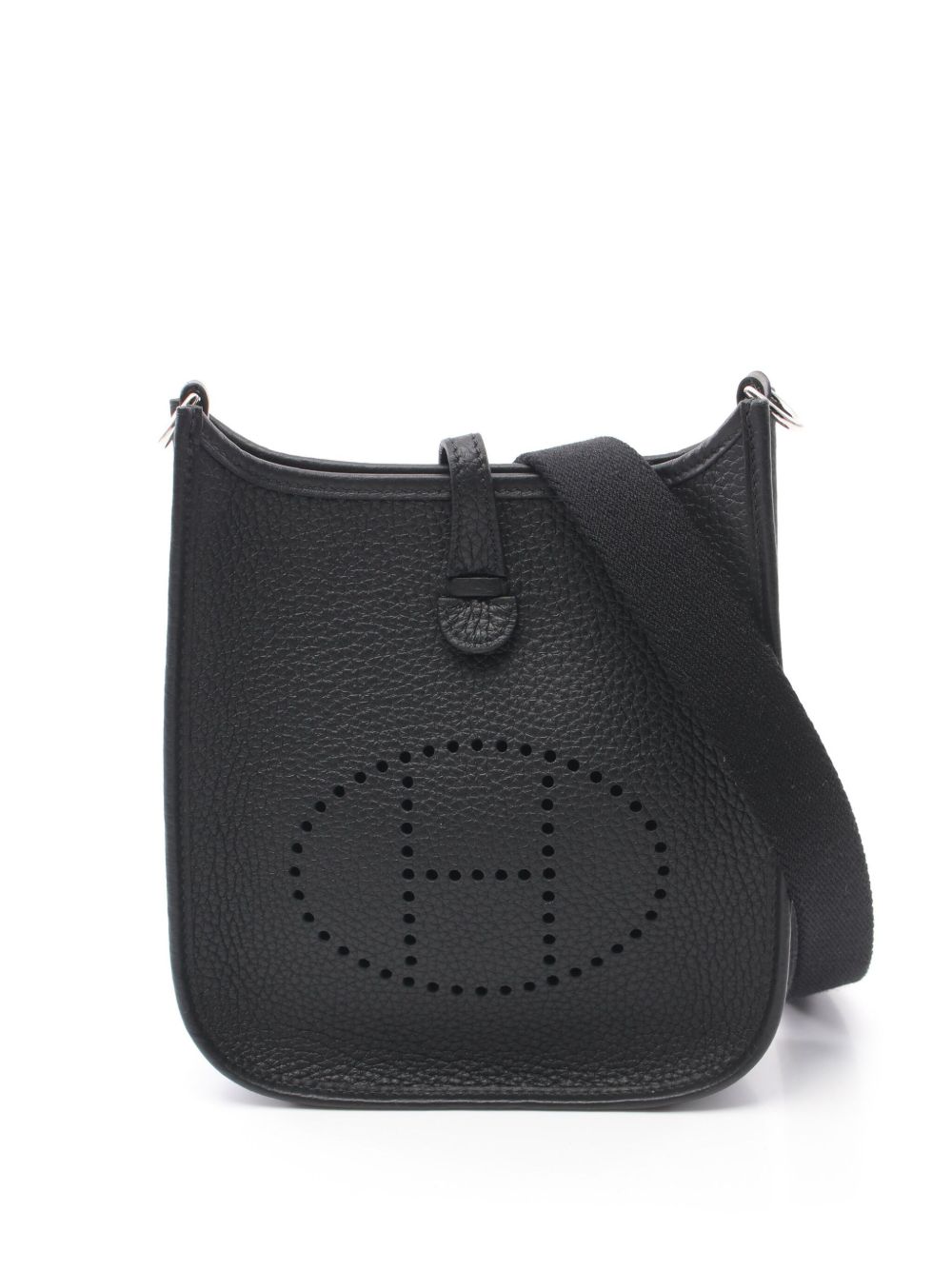 Hermès Pre-Owned Evelyne TPM 单肩包（2024年典藏款） - 黑色