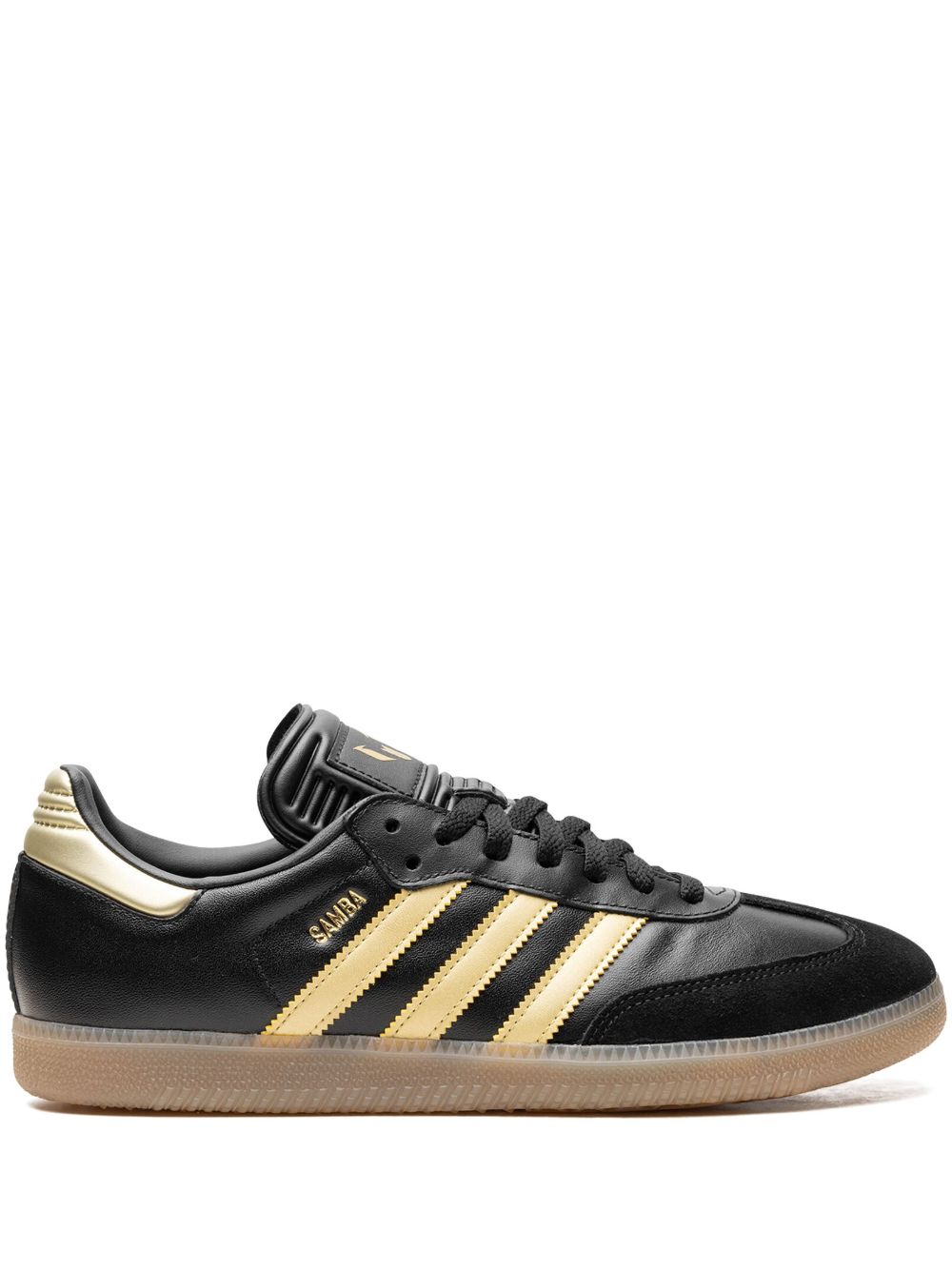 adidas x Lionel Messi Samba Black/Gold 运动鞋 - 黑色