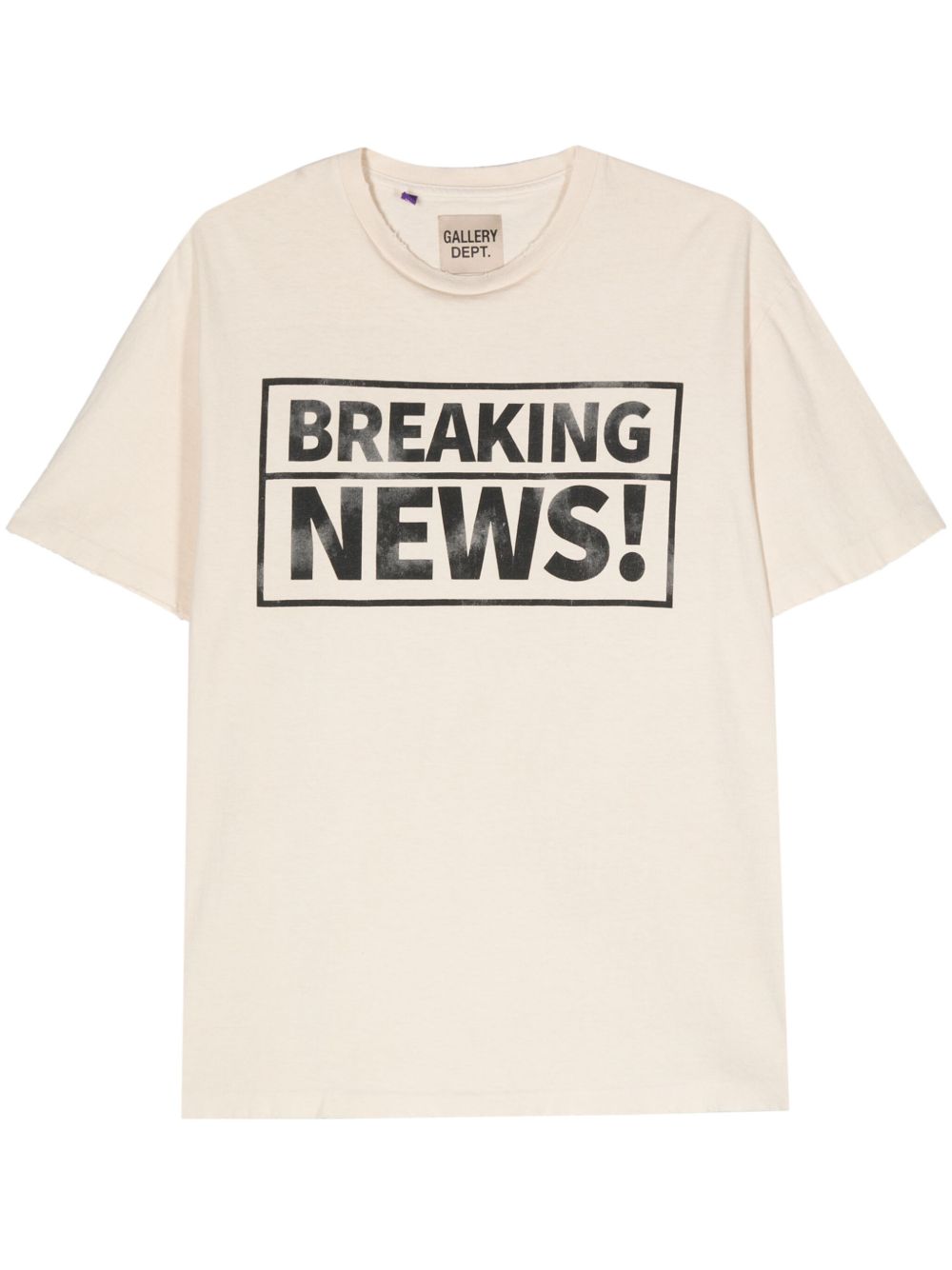 GALLERY DEPT. Breaking News T恤 - 中性色