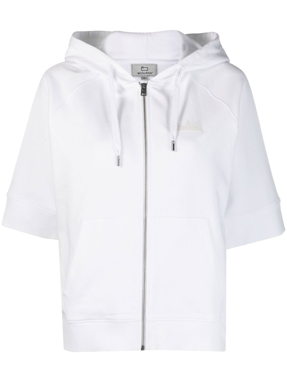 Woolrich 短袖连帽衫 - 白色