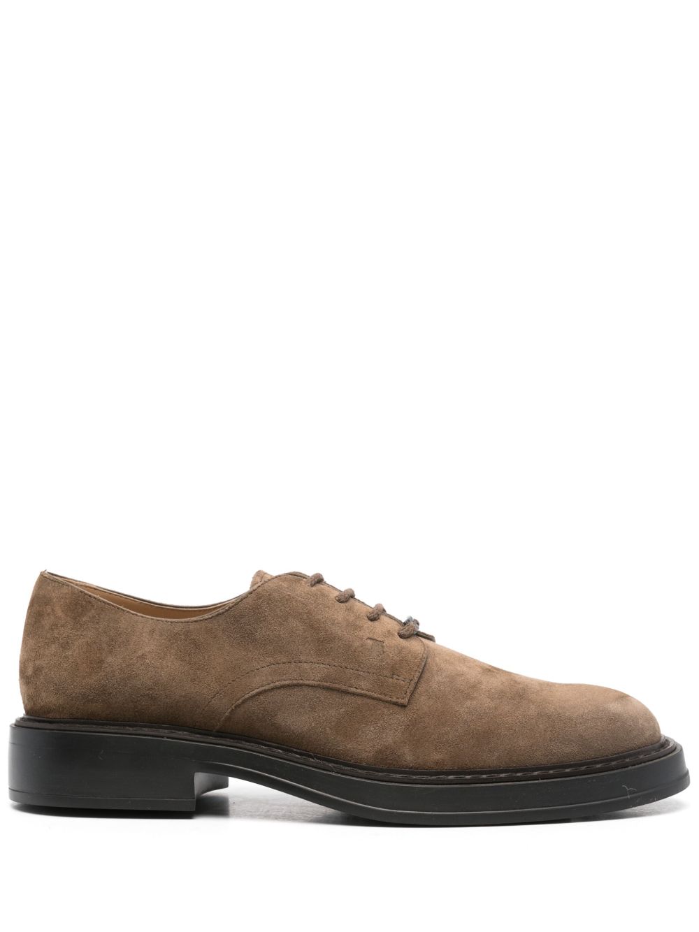 Tod's 绒面皮布洛克鞋 - 中性色