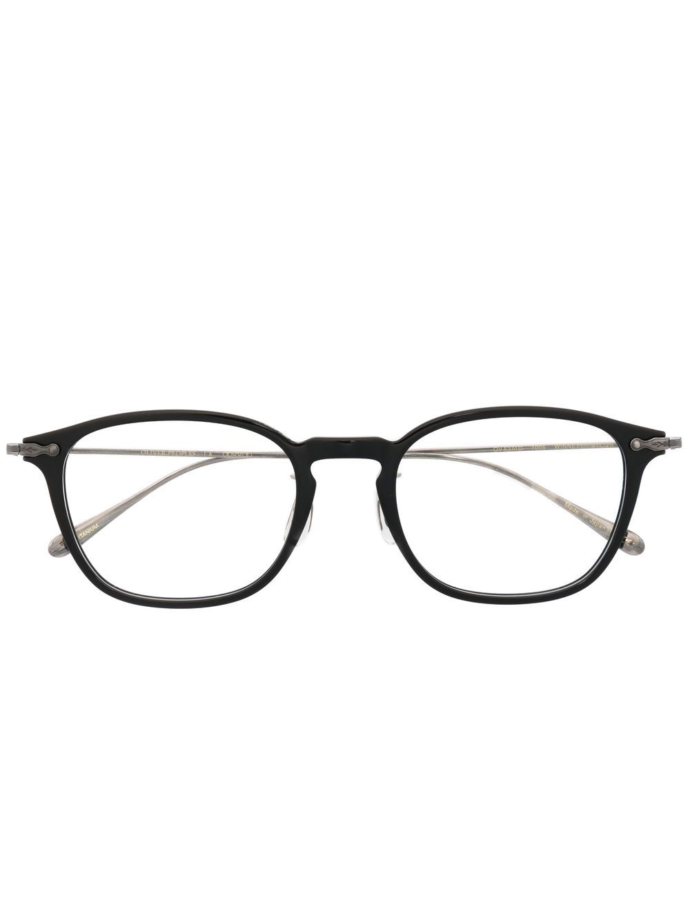 Oliver Peoples 方框眼镜 - 黑色