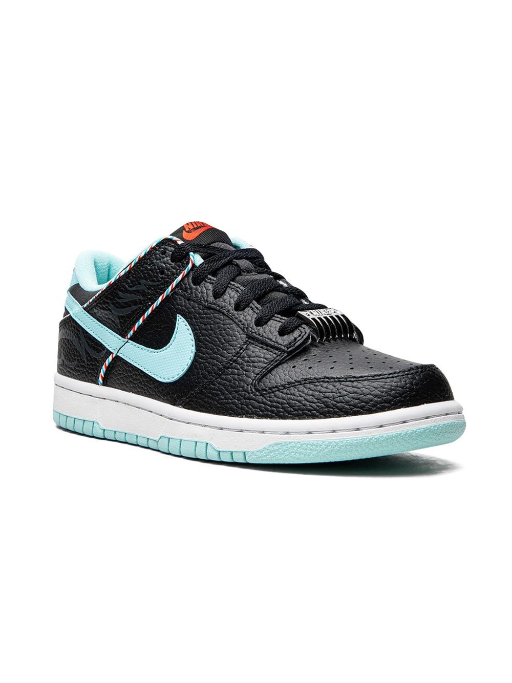 Nike Kids Dunk Low SE 运动鞋 - 黑色