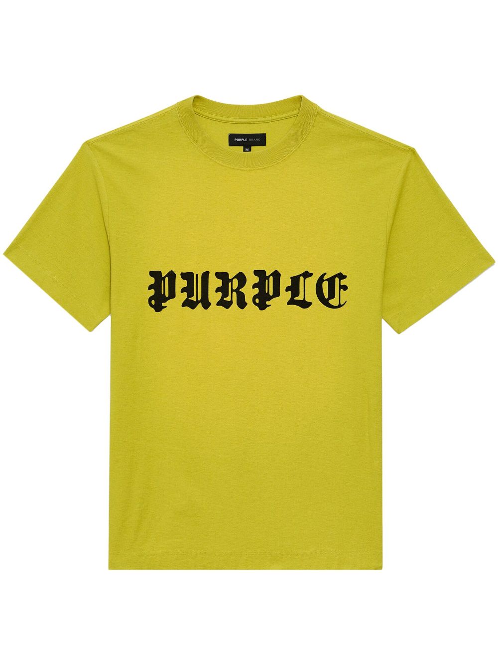 Purple Brand Gothic Wordmark 棉T恤 - 绿色