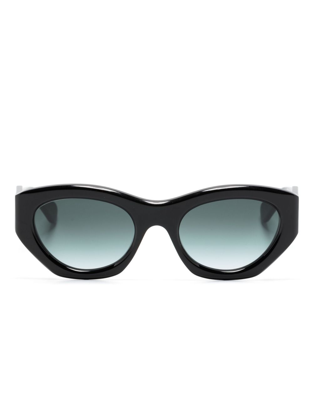 Chloé Eyewear Gayia 猫眼形镜框太阳眼镜 - 黑色