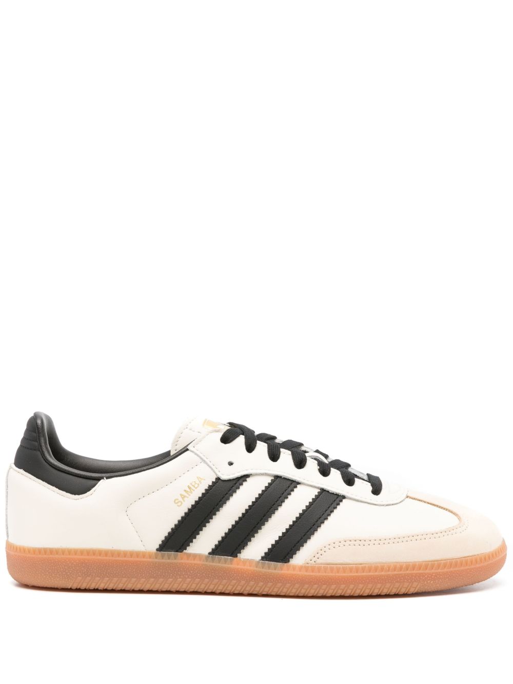 adidas Samba OG 皮质运动鞋 - 中性色