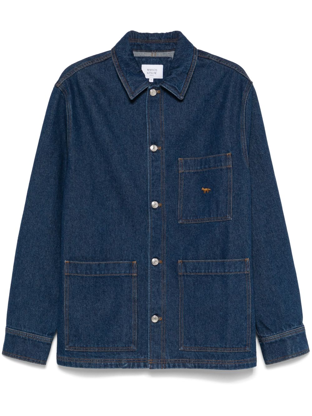 Maison Kitsuné 牛仔夹克 - 蓝色