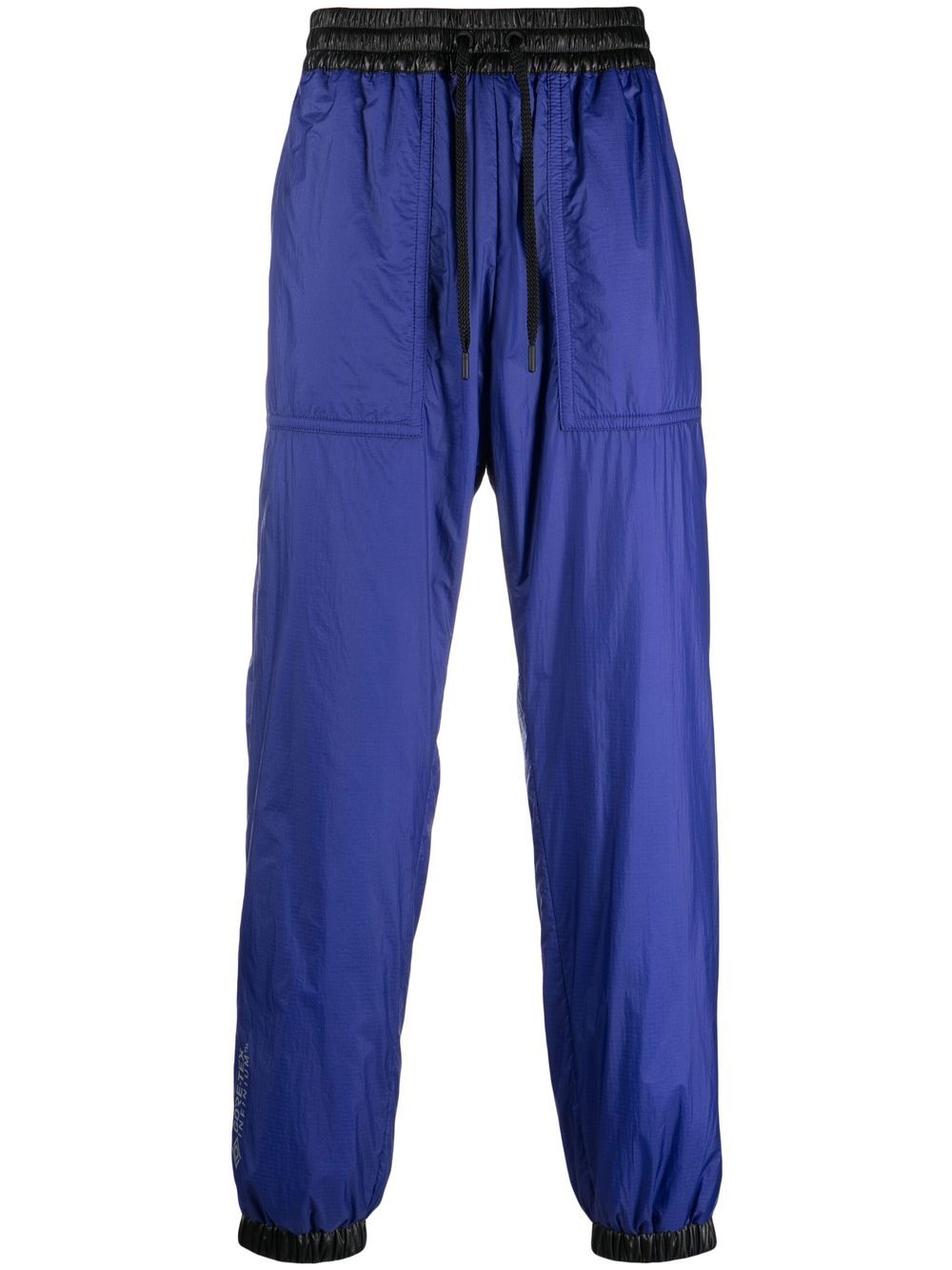 Moncler Grenoble 盟可睐·格勒诺布尔 Goretex 松紧裤腰长裤 - 蓝色