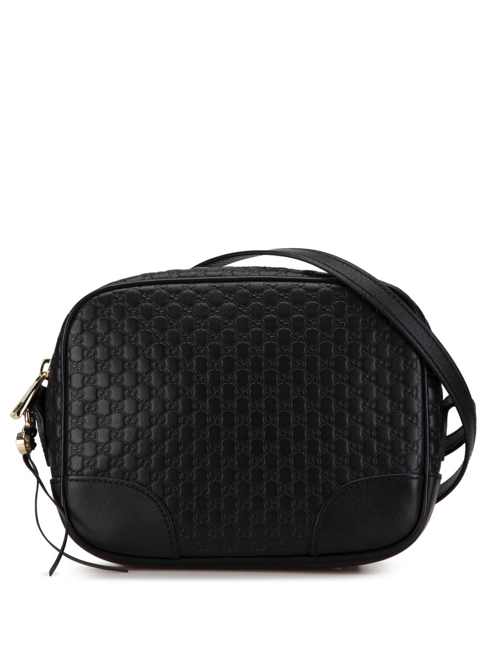 Gucci Pre-Owned Microguccissima Bree 斜挎包（2000-2015年典藏款） - 黑色