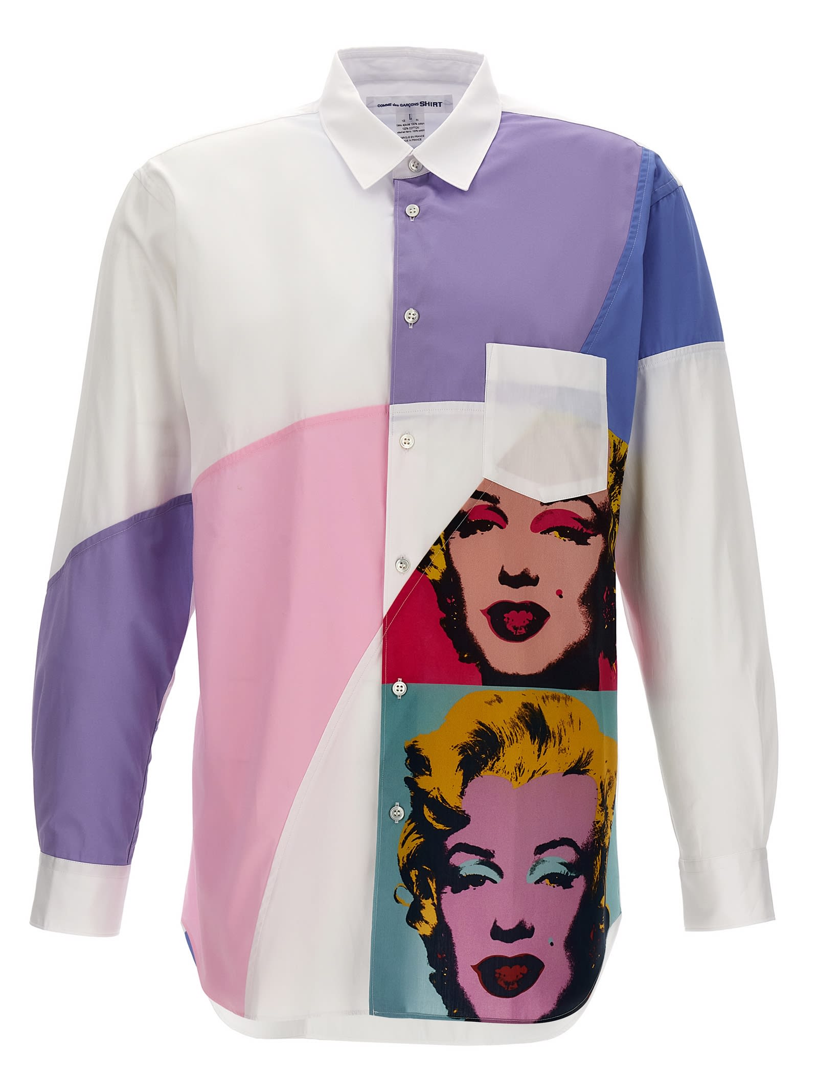 Comme des Garçons Shirt andy Warhol Shirt