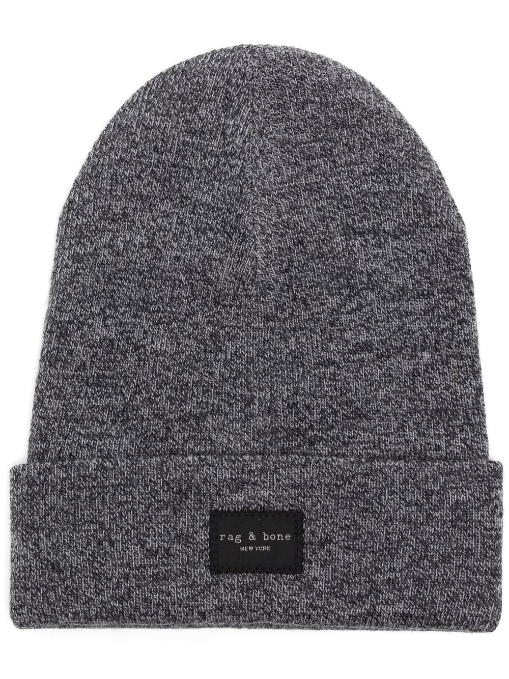 rag & bone Addison 针织套头帽 - 灰色