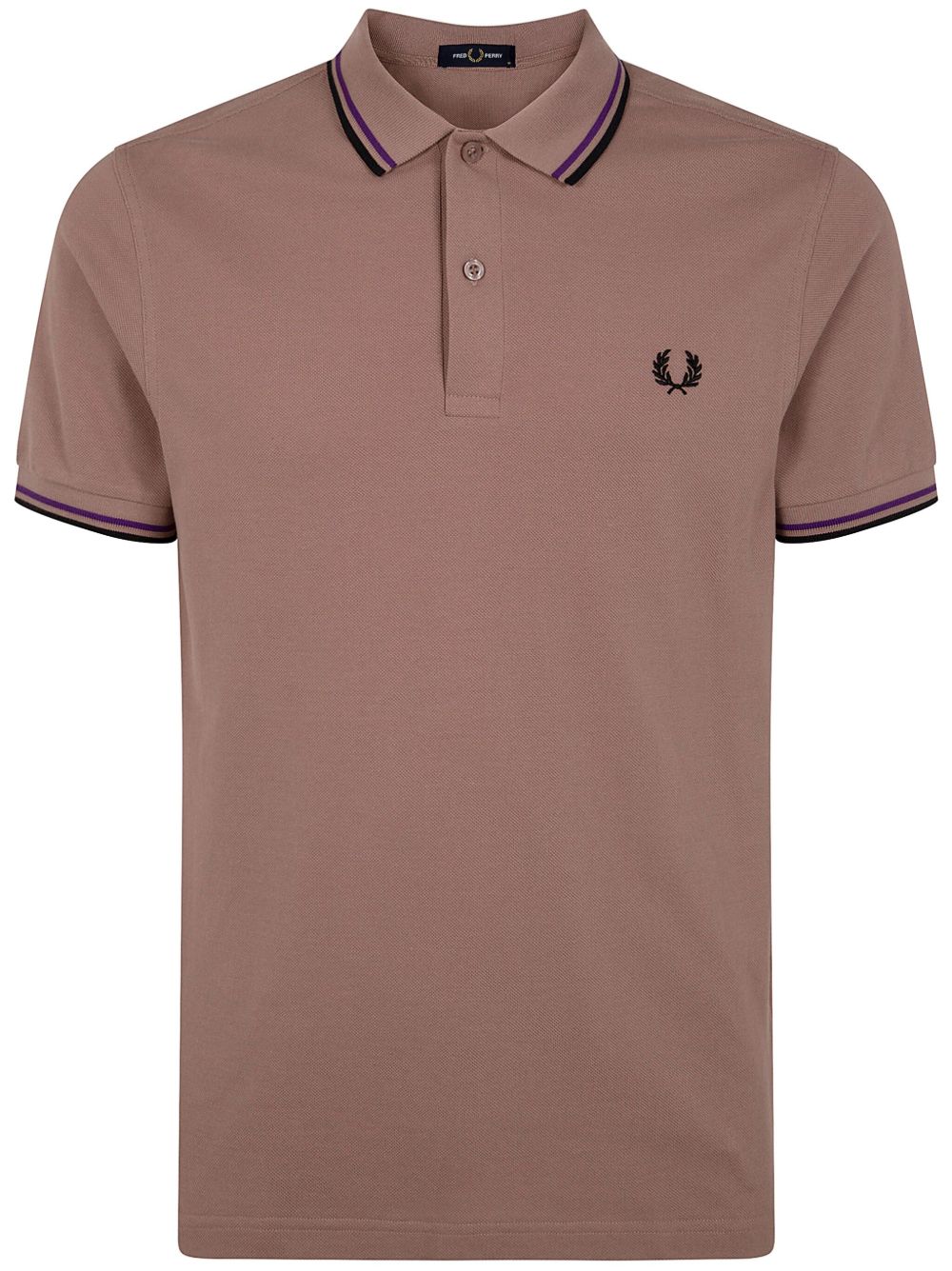 Fred Perry Twin Tipped polo衫 - 粉色