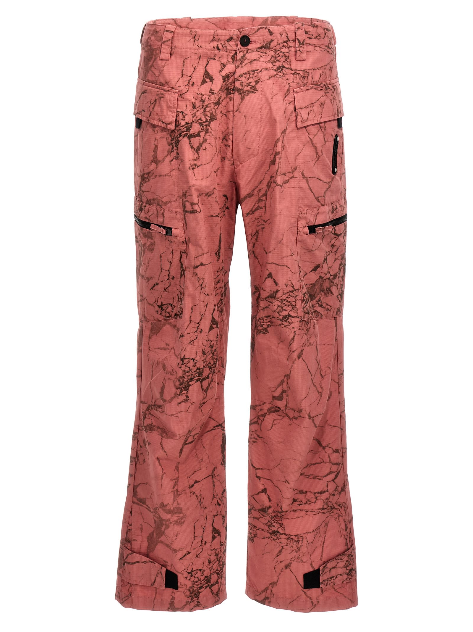 A-COLD-WALL crimson Overdye Static Zip Pants