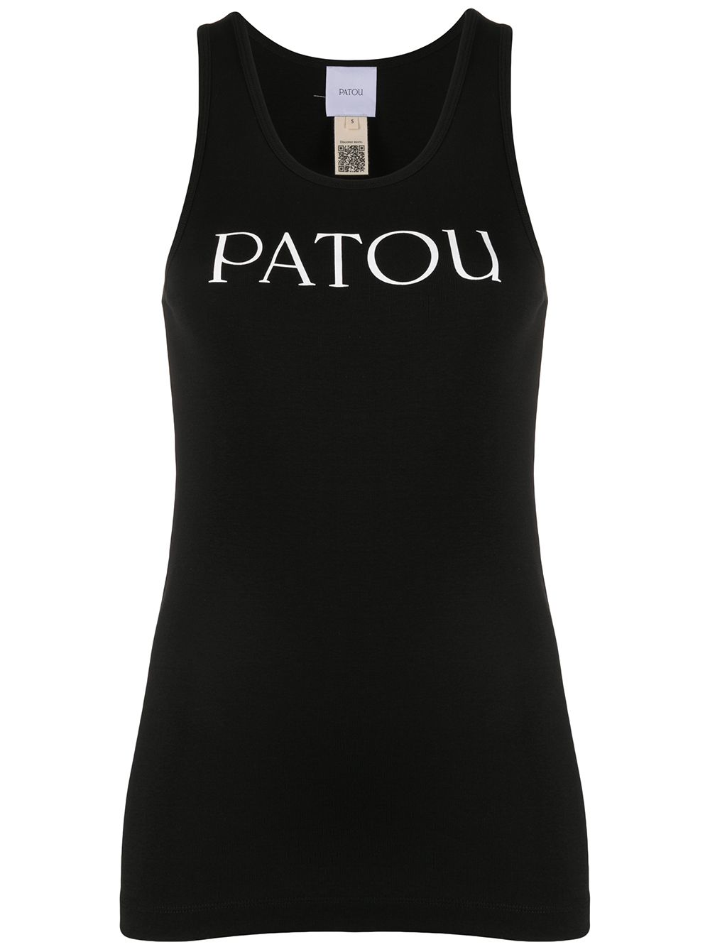 Patou 棉坦克背心 - 黑色