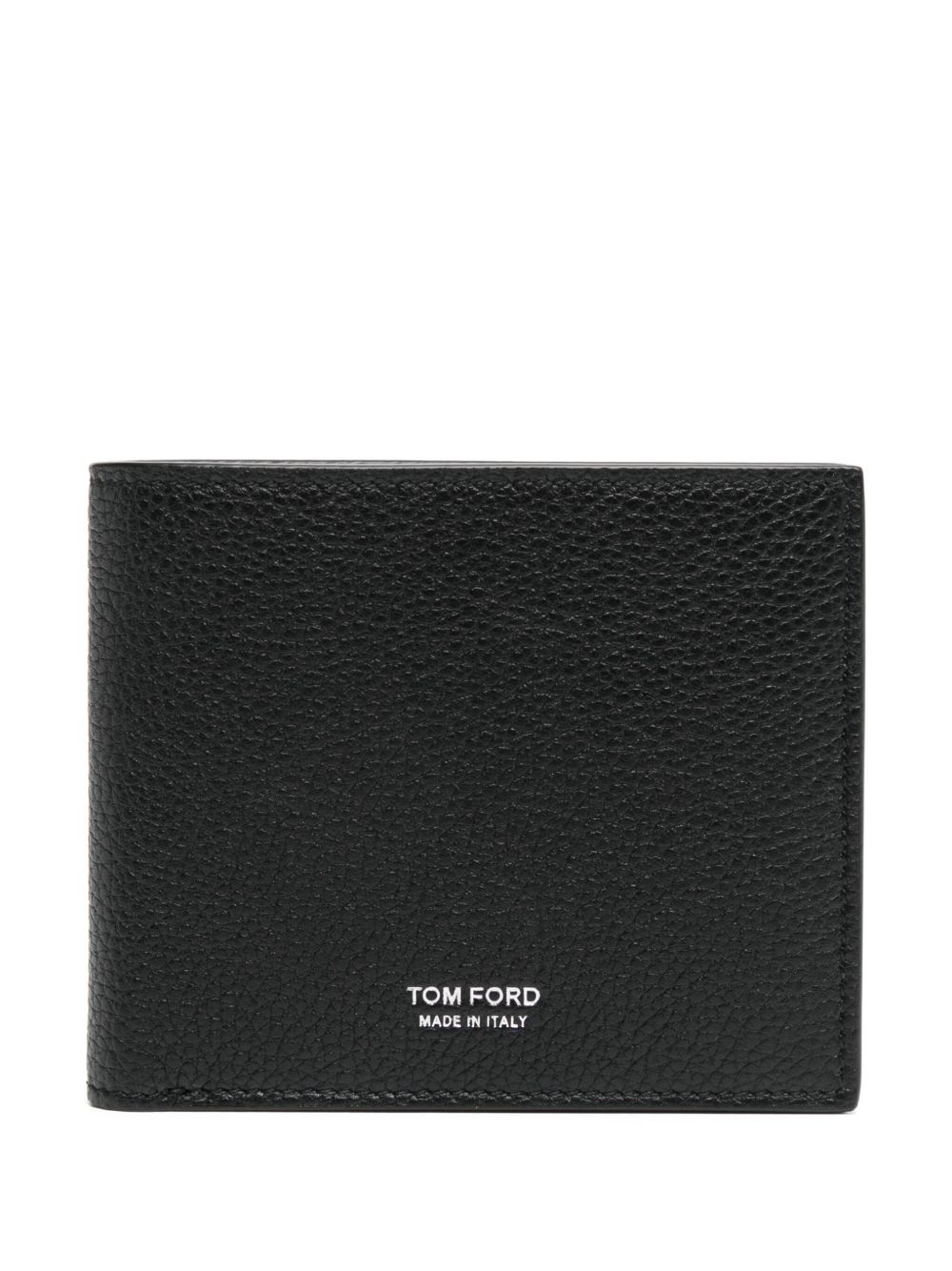 TOM FORD T icon 对折钱包 - 黑色
