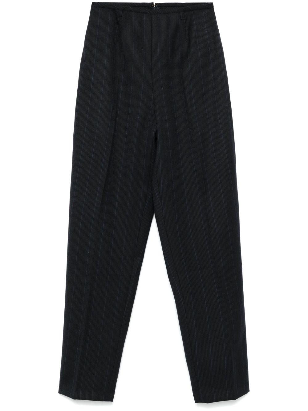 Jean Paul Gaultier Pre-Owned 细条纹长裤（1990年代典藏款） - 灰色