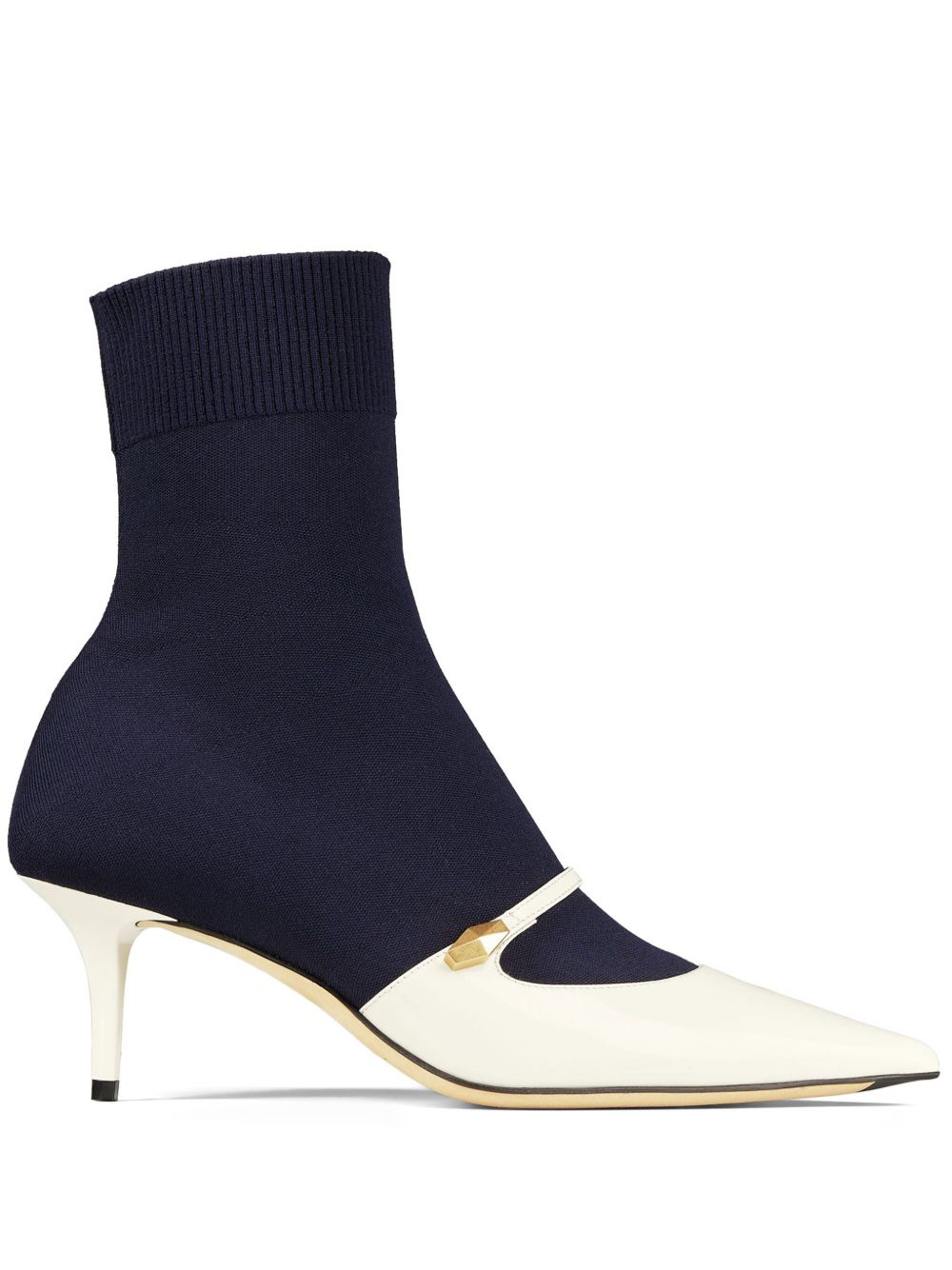 Jimmy Choo Carolyn 中跟靴（6厘米） - 蓝色