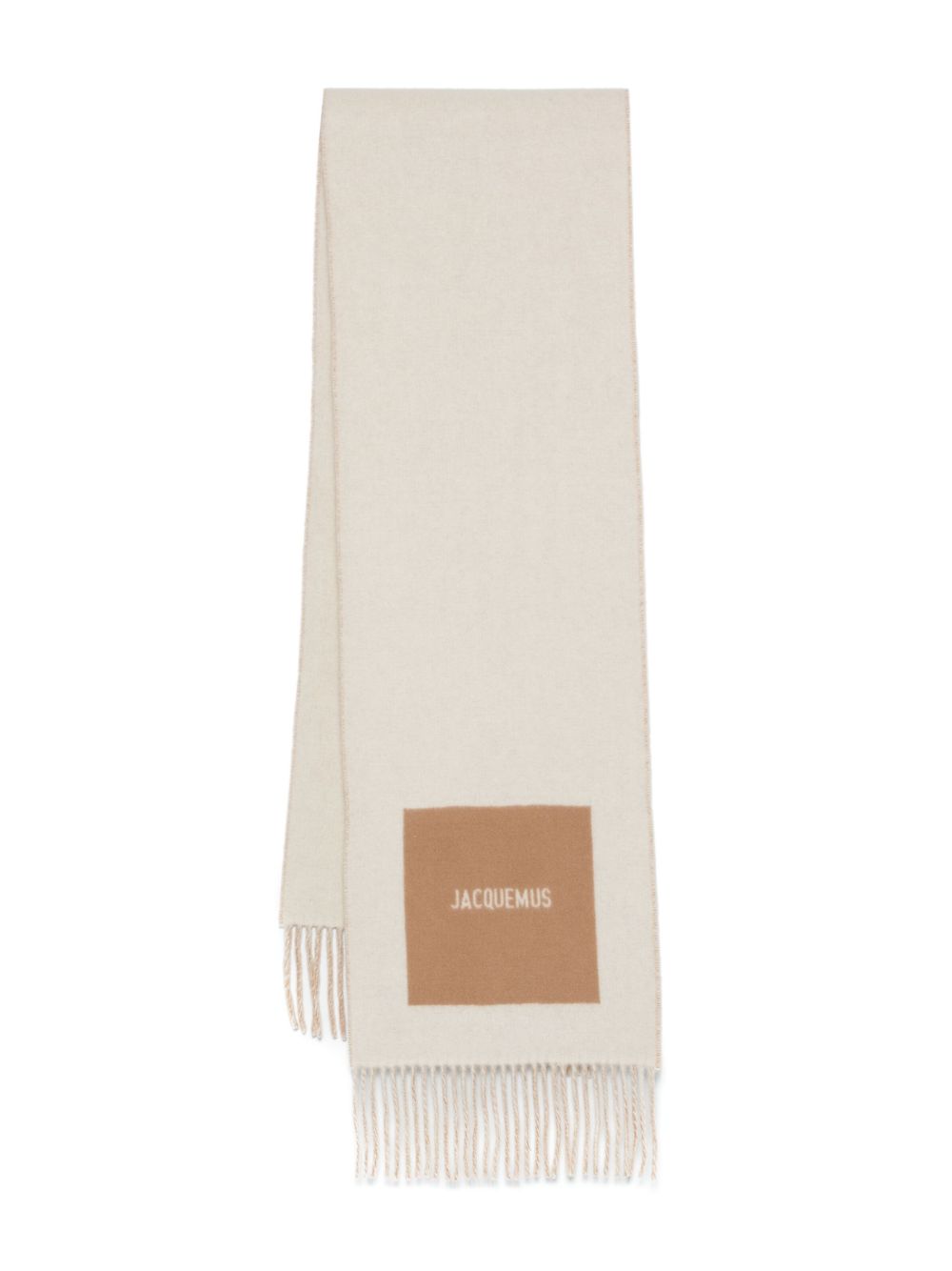 Jacquemus L'Echarpe Rond Carre 围巾 - 中性色