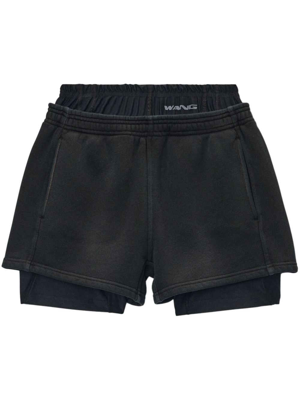 Alexander Wang Pre-Styled 短裤 - 黑色