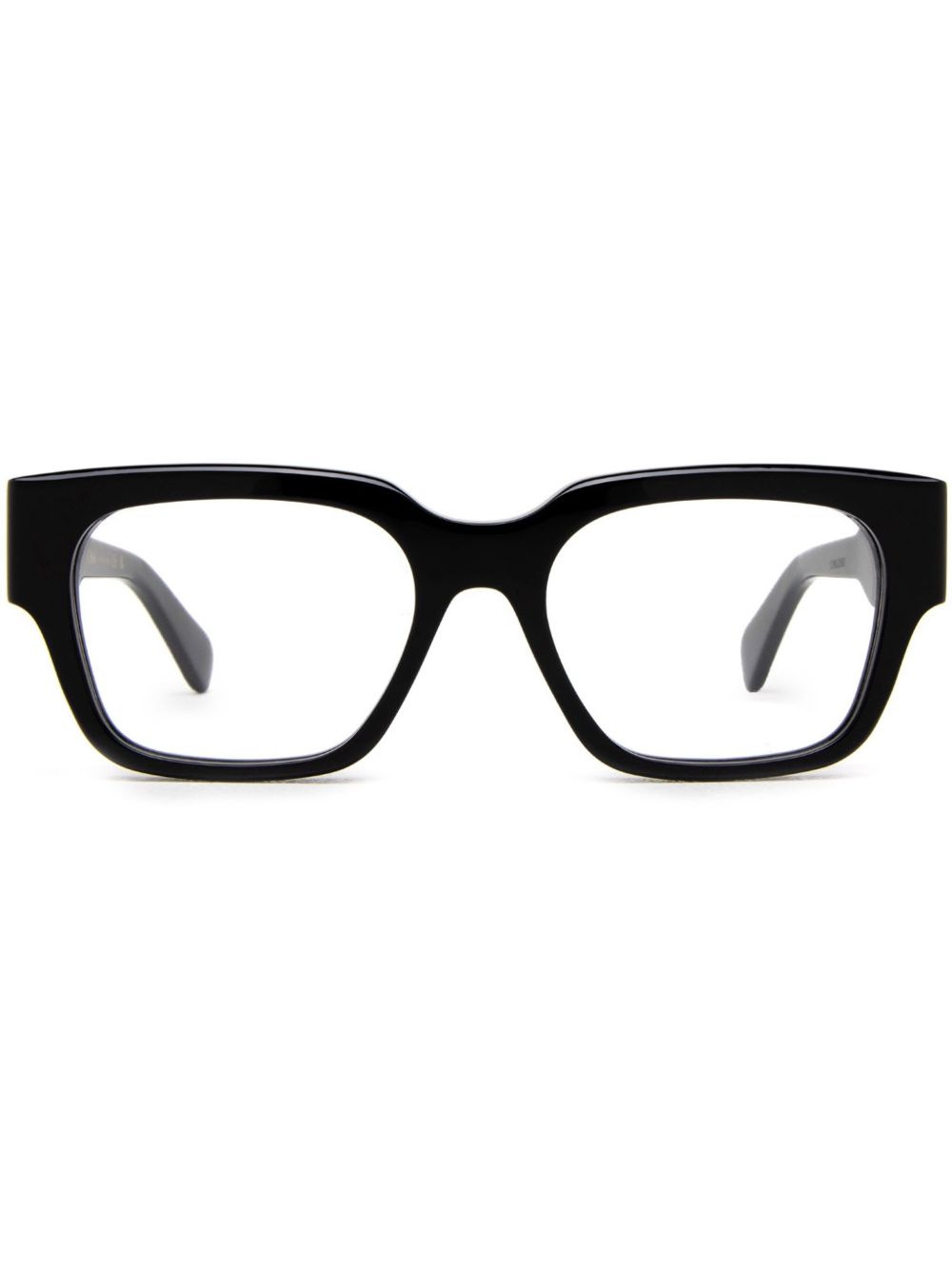 Chloé Eyewear 长方形镜框眼镜 - 黑色