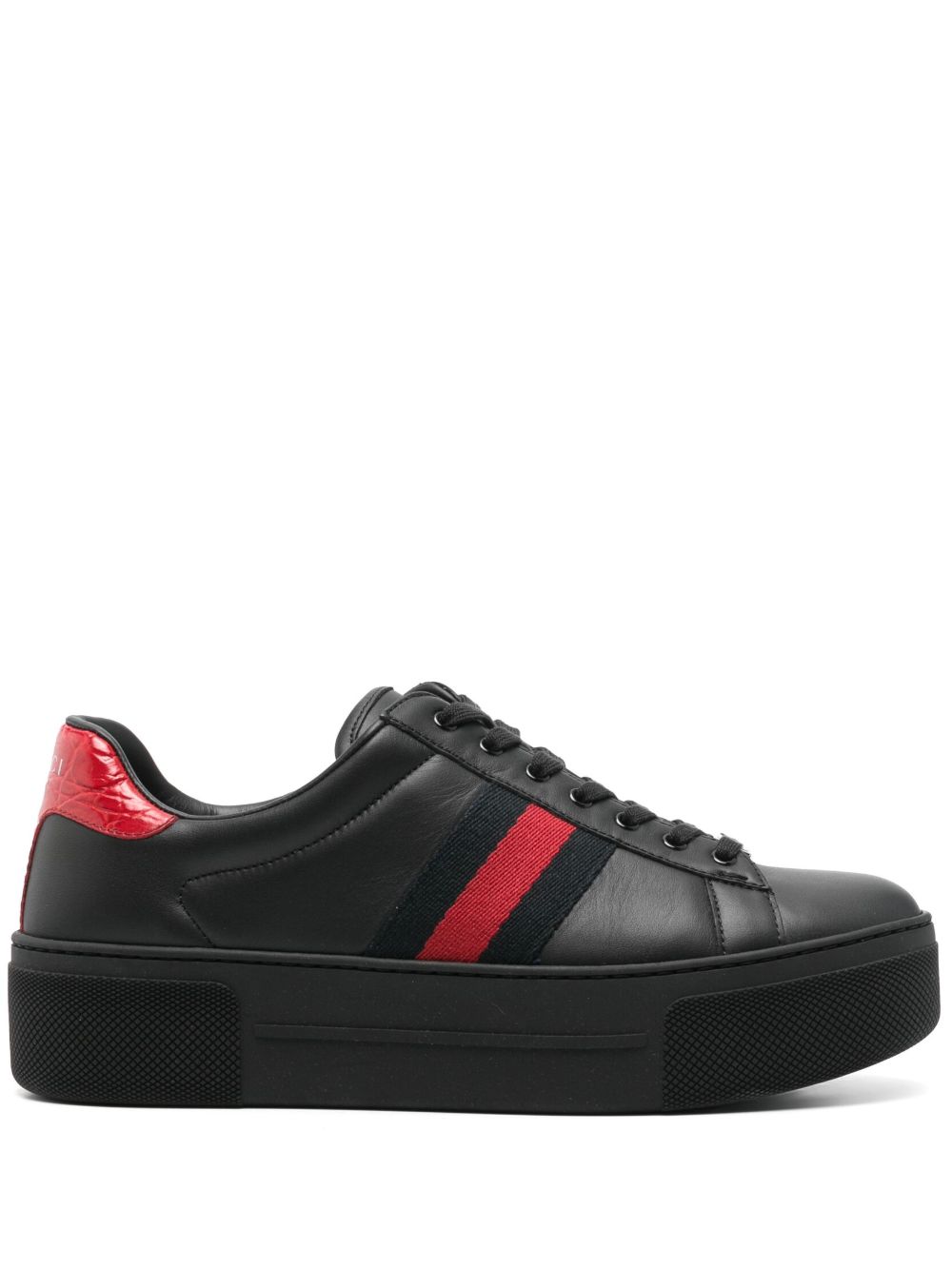 Gucci Ace 运动鞋 - 黑色